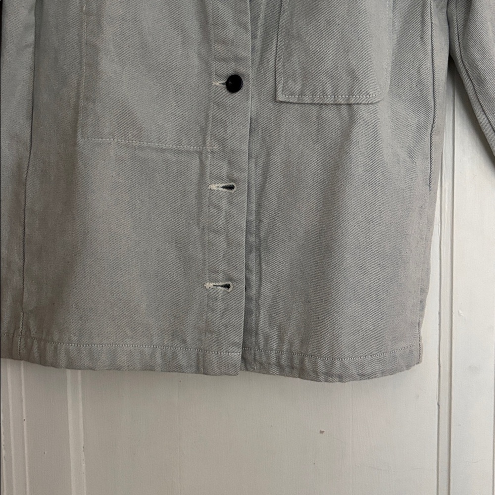 Gray Jean Jacket - image 5